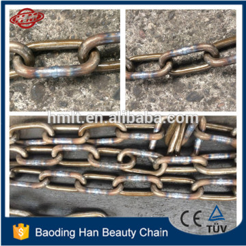 13x80mm Q235 self color grade 43 lashing chain