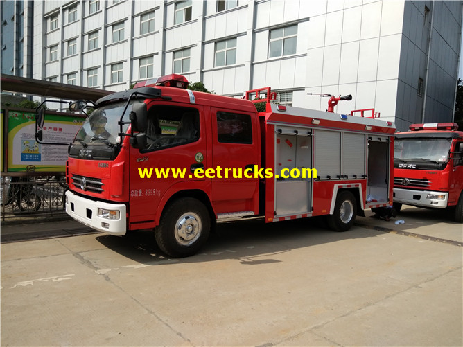 7000 Litres Dongfeng New Fire Trucks