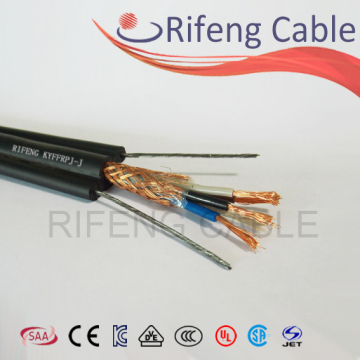 Copper Core Fluoroplastics Insulation and Sheath Control Cable