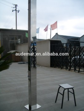 Aluminum or Stainless Steel Straight Bath Shower Set In Powder Coating Or Mirror Finishing