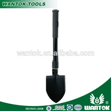 Multi purpose folding shovel