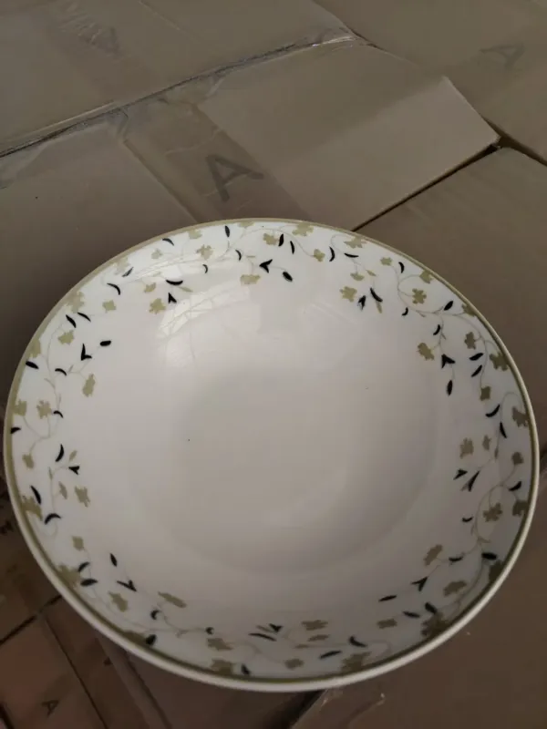 Handmade Colored Glazed 8" Salad Bowl