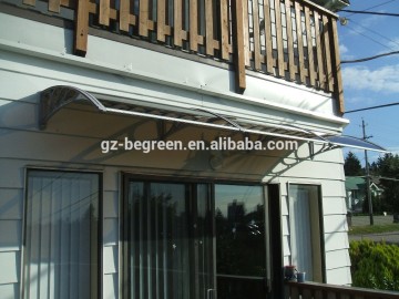Polycarbonate window and door awning, anti-UV sun shed