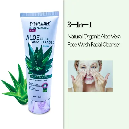 Natural Fresh Aloe Vera Facial Cleanser Foam
