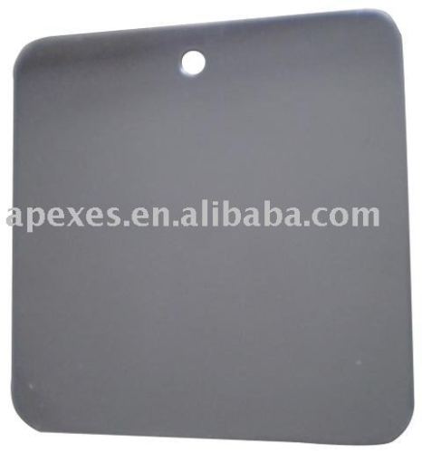 Stainless steel camp mirror