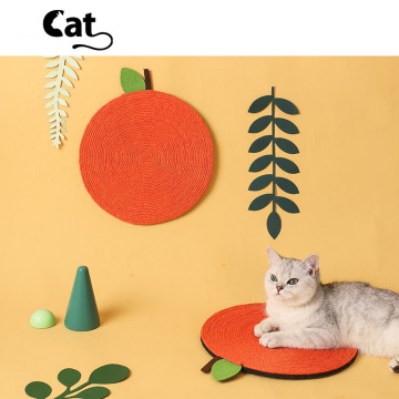 Mofesipi Adorable Orange Cat Scrating Board