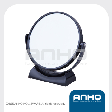 Half-circle gothic double-sided bathroom mirror, makeup mirror, vanity mirror