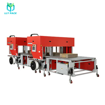 Automated Cardboard Carton Strapping & Bundling Machine