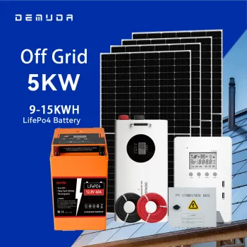 1kW Off-Grid Solar Panel Power System with MPPT for Home Roofs