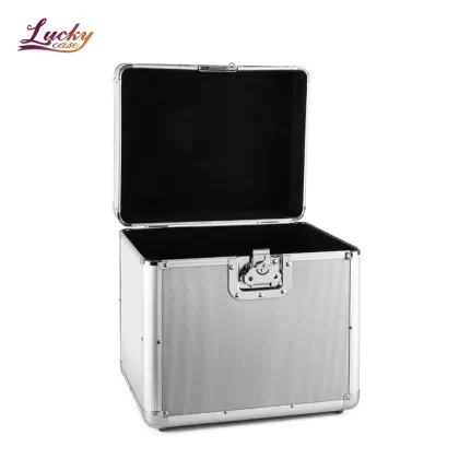 Factory Direct Vinyl Aluminum Record Case - OEM & ODM Aluminum DJ Box Storage for 70 LPs