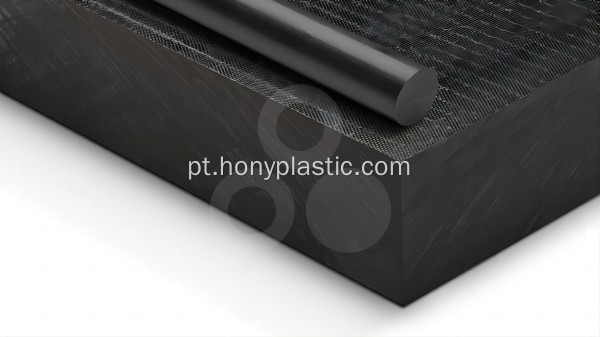 Ultem® 1000 preto PEI