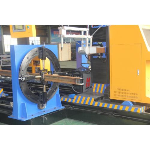 Square Tube Cutting Machine Automatic cnc pipe plasma cutting machine Supplier