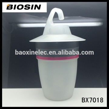 15 led camping rainproof lantern light with hook promotional item