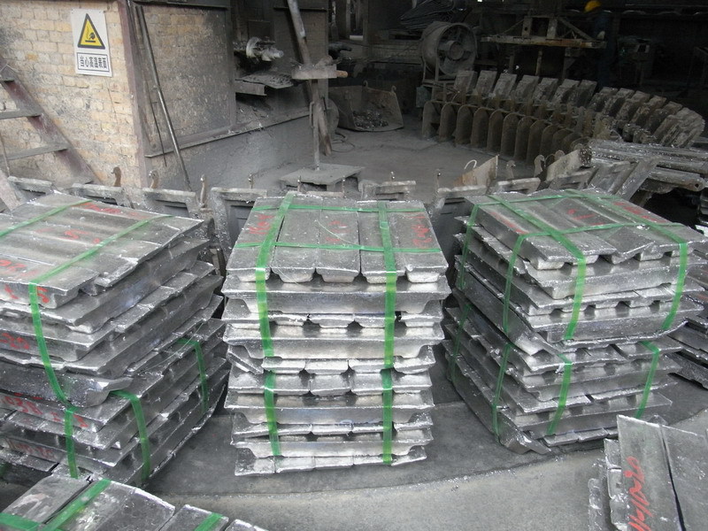 Lead Ingots for Making Special Type of Lead Alloys