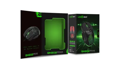 D GM202 RGB Wired Gaming Mouse