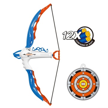 Plastic Bow and Arrow Toys: The Ultimate Kids' Sport Archery and Dart Shooting Set with Soft Air Bullets and Slingshot Catapult