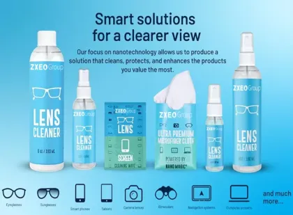 Wholesale Multi-purpose Eyeglass Cleaner Spray Optical Lens Cleaner Solution Liquid Lens Cleaner Spray