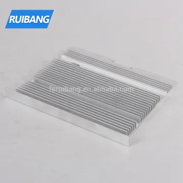 China cheap aluminum extrusion heatsink aluminium heat sink for power amplifier