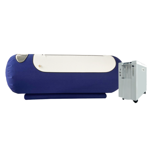 Синяя горизонтальная мягкая кабина с тремя окнами