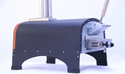 Professional Restaurant Tabletop Pizzaofen Holz Stove Pizza Oven Burner Bbq Grill Charcoal Pizza Oven