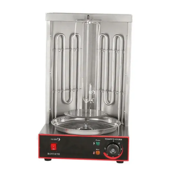 2022 High-Quality 3 Burner Shawarma Machine with 10 Kebab Skewers for Sale