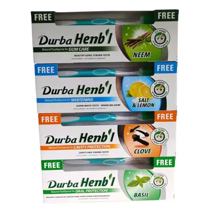 Natural toothpaste with clove ingredients