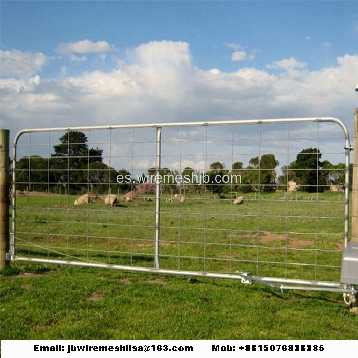 Puerta de granja australiana galvanizada por inmersión en caliente