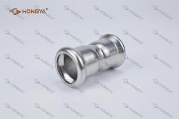 M profile stainless steel press fitting coupling