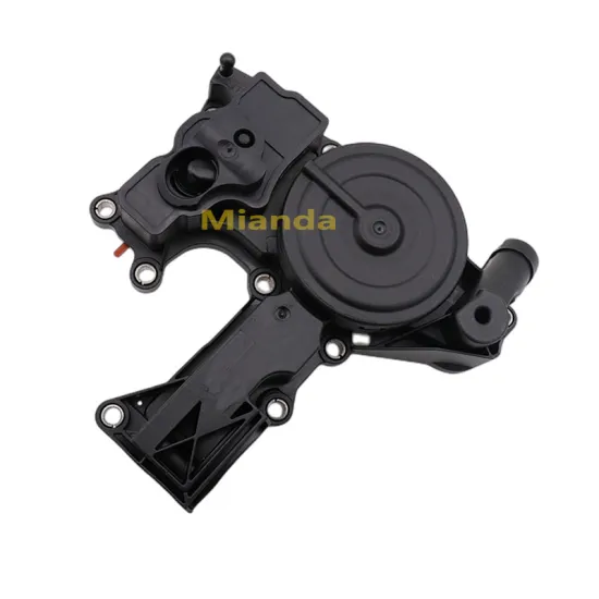 Mianda Oil Water Separator, Pressure Control Valve Cover for Audi A4, A5, Q5, VW Golf, Jetta - Compatible Part Numbers: 06H103495AB, 06H103495E