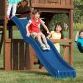 Kinds outdoor Play Wave Slide Plastic Slide