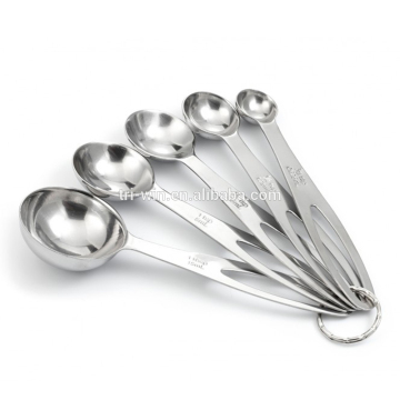 Hot Sales 6pcs Stainless Steel Measuring Spoon S Set