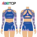 Ibetop Custom Women Langarm Cheerleading Uniform