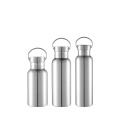 Frascos de vacío de pared doble Thermos Metal Botellas deportivas