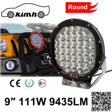 Spot, Flood Beam Offroad SUV Automobile 9 Inch 111W 9435LM work lamp bright led 24v