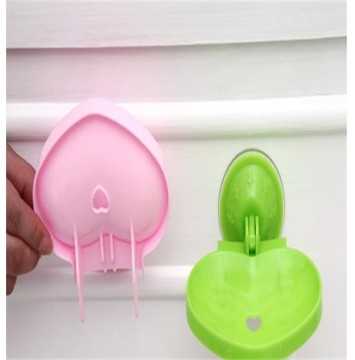 J455 Candy color traceless sucker soap box