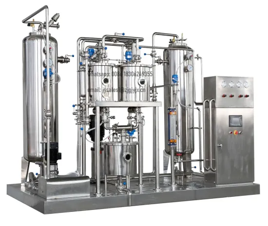 Industrial Beverage Carbonator & Soda Mixer for CO2 Mixing