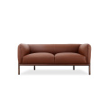 Siena Leather Sofa مستقيم