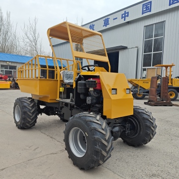 ZY100 1 Ton Oil Palm Dumper - Chinese Manufactured 4x4 Mini Dump Truck