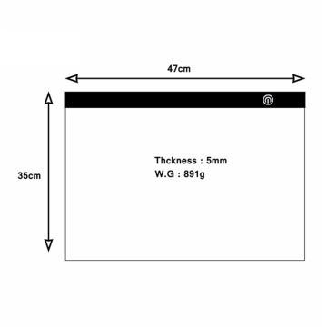 Ο Suron οδήγησε τον καλλιτέχνη Stencil Board Tracing Table