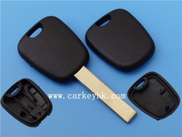 HOT Sale Peugeot transponder key shell 407 blade can put ceramic and car key frequency