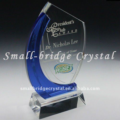 New Design Crystal Trophy China