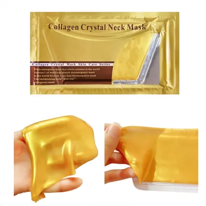 Private Label Gold Lifting Wrinkle Removal Neck Mask