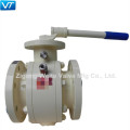 API 6D Válvula de esfera flutuante de aço forjado
