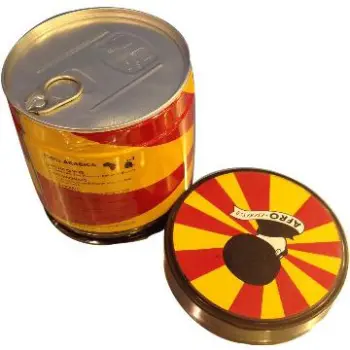 China Round Packaging Container Tin Box With Favourable Price