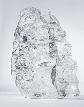 Buddha Demon Optical Illusion Crystal Prism