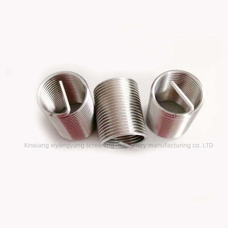 All Kinds of Complete M6 Thread Inserts Wire Insert for Steel Stainless Steel 304 Stainless Steel Materials