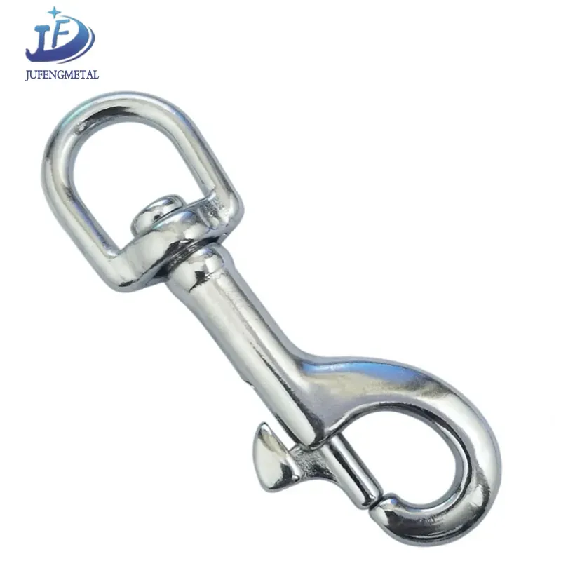 High Quality Swivel Carabiner with Safety Latch