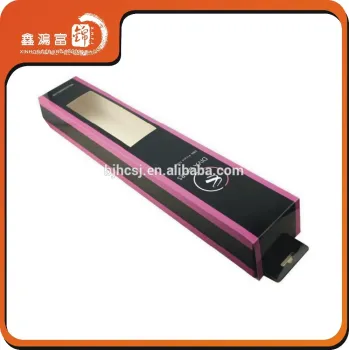 Retail OEM made Paper Wig Hair Extension Boxes Package Design