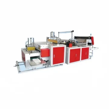 Automatic Three-Folding Plastic Film Bag Making Machine
