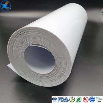 Milkly White Glossy Rigid PVC Sheet For Furniture